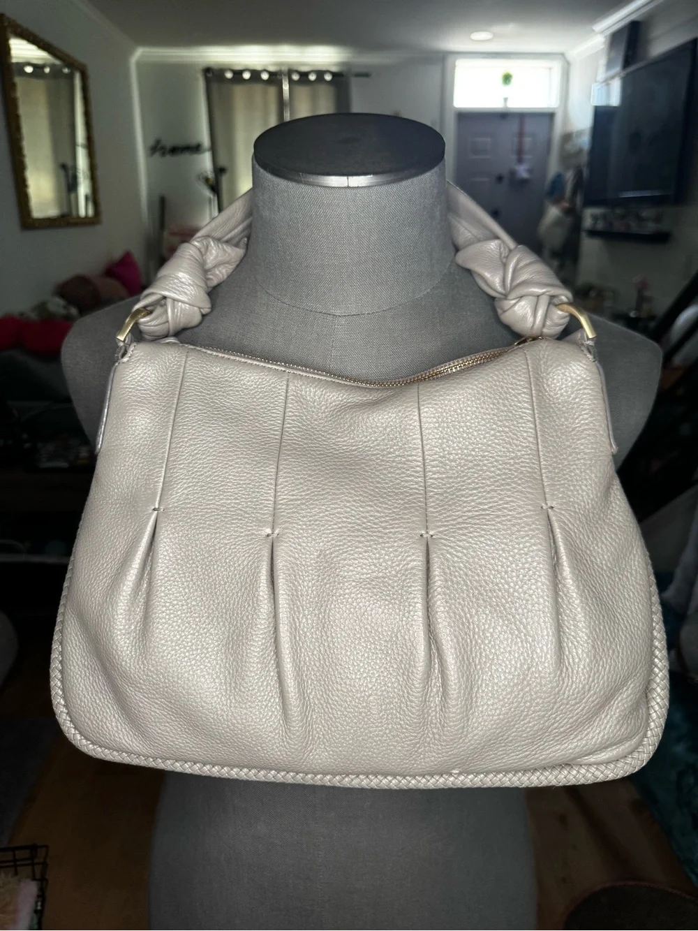 VINTAGE Y2K Cole Haan ‘Village’ Pleated Hobo Shoulder Bag
